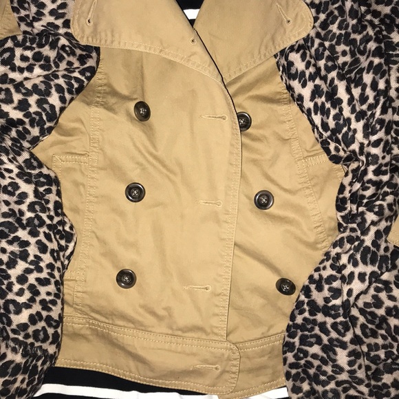 Light weight camel colored peacoat - Picture 3 of 6